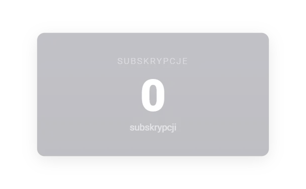 Large animated counter climbing to a subscriber total